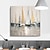 olcso Tájképek-Hang festett olajfestmény Kézzel festett - Landscape Absztrakt tájkép Modern Anélkül, belső keret