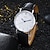 cheap Quartz Watches-Wrist Watch Quartz Watch for Men Analog Quartz Fashion Business Minimalist Classic Plastic Leather