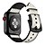 baratos Pulseiras de Smartwatch-Pulseira de Smartwatch para Apple  iWatch 1 pcs Pulseira Esportiva Fecho Clássico Pulseira de Couro Silicone Couro Legitimo Substituição Tira de Pulso para Apple Watch Series 7 / SE / 6/5/4/3/2/1