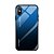 お買い得  iPhone用ケース-アップルグラデーションガラスミラーバックシェル電話ケースの場合はiphone6 / 6s / 6splus / 7 / 7plus / 8 / 8plus / x / xr / xs / xsmaxに適しています