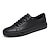 cheap Men&#039;s Sneakers-Men&#039;s Leather Shoes Nappa Leather Summer Sporty / Casual Sneakers Walking Shoes Non-slipping White / Black / Outdoor / Comfort Shoes