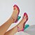 זול סנדלי נשים-Women&#039;s Sandals Spring &amp;  Fall / Spring &amp; Summer Chunky Heel Open Toe Casual Minimalism Daily Party &amp; Evening Buckle PVC Peach