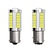 abordables Intermitentes para coche-2 piezas Coche LED Luz de Intermitente Luz de la cola Luces de freno Bombillas SMD 5730 4 W 5500-6000 k 33 Para Universal Todos los Años