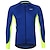 billige Herretrøyer-Arsuxeo Herre Sykkeltrøyer Langermet Vinter Sykkel Jersey med 3 baklommer Fjellsykling Veisykling Pusteevne Refleksbånd Tilbake Lomme Ultralett stoff Mørkegrå Hvit Gul Polyester sport Klær
