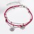 cheap Body Jewelry-Anklet feet jewelry Ladies Bohemian Vintage Women&#039;s Body Jewelry For Gift Bikini Layered Stacking Stackable Cotton Alloy Sun Red Blue Pink 1pc
