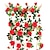 cheap Artificial Flower-220Cm/86“ Artificial Flower Plastic Wedding Vine Wall Flower Vine 1 Bouquet,Fake Flowers For Wedding Arch Garden Wall Home Party Hotel Office Arrangement Decoration