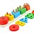 זול בלוקים לבנייה-אבני בניין צעצוע של צורת סדרן 1 pcs יצירתי תואם עץ Legoing דגם גיאומטרי אינטראקציה בין הורים לילד כל צעצועים מתנות / בגדי ריקוד ילדים