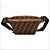 cheap Belt &amp; Waist Bags-Men&#039;s Zipper Fanny Pack PU(Polyurethane) Snakeskin Brown