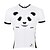 cheap Women&#039;s Cycling Clothing-ILPALADINO Men&#039;s Short Sleeve Cycling Jersey Summer Polyester White Panda Bike Jersey Top Mountain Bike MTB Road Bike Cycling Ultraviolet Resistant Quick Dry Breathable Sports Clothing Apparel