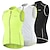 cheap Women&#039;s Jackets &amp; Gilets-Arsuxeo Women&#039;s Cycling Vest Mountain Bike MTB Road Bike Cycling White Black Green Bike Vest / Gilet High Visibility Windproof UV Resistant Quick Dry Lightweight Polyester Sports Solid Color Clothing