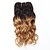 baratos Extensões de Cabelo Ombre-1 pacote Cabelo Brasileiro Clássico Ondulação Larga Cabelo Virgem Âmbar 8 polegada Âmbar Tramas de cabelo humano Venda imperdível Extensões de cabelo humano