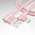 levne Kabely pro mobilní telefony-Micro USB Kabel 1,0 m (3 stopy) Pozlacené / Rychlé nabíjení hliník / TPE Kabel Pro Samsung / Huawei / Xiaomi
