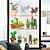 cheap Wall Stickers-Decorative Wall Stickers - Plane Wall Stickers Landscape / Floral / Botanical Living Room / Bedroom / Kitchen / Re-Positionable