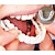 cheap Oral Hygiene-Whitening Snap Perfect Smile Teeth Fake Tooth Cover On Smile Instant Teeth Cosmetic Denture Care for Upper One Size Fits
