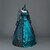 Χαμηλού Κόστους Ιστορικές &amp; Vintage Στολές-Πριγκίπισσα Μαρία Αντωνιέτα Floral στυλ Ροκοκό Βικτοριανό Αναγέννησης φόρεμα διακοπών Φορέματα Κοστούμι πάρτι Χορός μεταμφιεσμένων Γυναικεία Δαντέλα Στολές Μπλε Πεπαλαιωμένο Μεταμφίεση