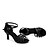 זול נעליים לטיניות-בגדי ריקוד נשים נעליים לטיניות עקבים עקב רחב סטן נמר / לבן / שחור / הצגה / עור