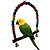 abordables Accessoires pour oiseaux-Oiseau Perchoirs &amp; Echelles Compatible avec animaux de compagnie Oiseau Bois 30 cm