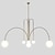 tanie Żyrandole-130 cm pojedynczy żyrandol metalowy geometryczny industrialny nowość malowane wykończenia artystyczne 110-120v 220-240v