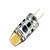 billige LED-lys med to stifter-SENCART 1 W LED-kolbepærer 3000-3500/6000-6500 lm G4 T 2 LED Perler SMD 3014 Dekorativ Varm hvid Kold hvid 12 V / 1 stk. / RoHs