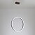 cheap Circle Design-1-Light LED 30W Modern Chandelier/ Ring Lamp For Dinning Room Coffee Bar ALuminum Painted/ Warm White/ White / Dimmable with Remote Control / WIFI Smart &amp;amp; Invoice Control