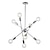 cheap Sputnik Design-78 cm Single Design Chandelier Metal Geometrical Mini Electroplated Artistic Traditional / Classic 220-240V