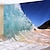 זול שטיחי קיר-נושא חוף קיר תפאורה 100% פוליאסטר ים- תיכוני / מודרני וול ארט, קיר שטיחי קיר תַפאוּרָה