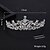 voordelige Bruiloft Zendspoel-Kristal / Legering kroon tiara&#039;s met Kristal 1 PC Bruiloft / Speciale gelegenheden  Helm