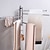 baratos Toalheiros-toalheiro de banheiro giratório barra de toalha de atividade em aço inoxidável escovado toalheiro de armazenamento de banheiro