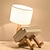 abordables Lampes de Table-Lampe de Table Nouveau design Moderne contemporain Pour Chambre à coucher / Bureau / Bureau de maison Bois / Bambou 220V