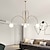 cheap Chandeliers-130 cm Single Design Chandelier Metal Geometrical Industrial Novelty Painted Finishes Artistic 110-120V 220-240V