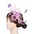 זול כובעים וקישוטי שיער-פשתן / כותנה מעורבת מפגשים / פרחים / מצנפת עם נוצות / פרחוני 1 מסיבה\אירוע ערב / בָּחוּץ כיסוי ראש