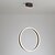 cheap Circle Design-1-Light LED 30W Modern Chandelier/ Ring Lamp For Dinning Room Coffee Bar ALuminum Painted/ Warm White/ White / Dimmable with Remote Control / WIFI Smart &amp;amp; Invoice Control