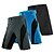 preiswerte Fahrradhosen Herren-WOSAWE Herren Fahrradhosen Radfahren MTB Shorts Polyester Fahhrad Hosen Mountainbike Shorts Unten Sport Blau und Schwarz / Schwarz / Grau Bergradfahren Straßenradfahren Bekleidung Erweitert