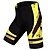 cheap Men&#039;s Clothing Sets-WOSAWE Men&#039;s Women&#039;s Short Sleeve Cycling Jersey with Shorts Yellow / Black Bike Jersey Clothing Suit Breathable 3D Pad Moisture Wicking Quick Dry Anatomic Design Sports Silicone Elastane Painting