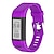 رخيصةأون عصابات ساعات Garmin-حزام إلى جارمين vivosmart HR+ / Approach X10 / X40 سيليكون إستبدال حزام مطاط قابل للتعديل متنفس عصابة الرياضة معصمه