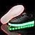 abordables Zapatillas de hombre-Hombre Zapatillas de deporte Zapatos LED Zapatillas de skate Deportivo Casual Exterior Diario Sintéticos Cordones Negro Blanco Plateado Verano Primavera