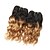 cheap Ombre Hair Weaves-evet two tone brazilian weave hair virgin human hair bundles brazilian ombre hair weft extensons 3pcs 8 105g lot