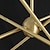 abordables Éclairages Spoutnik-59 cm spoutnik lustre design métal géométrique mini chrome électrolytique artistique traditionnel / classique 220-240v