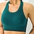 cheap New In-Women&#039;s Sports Bra Summer Fashion Fuchsia Fruit Green Orange Black Nylon Mesh Fitness Gym Workout Running Bra Top Sport Activewear Comfort High Impact Quick Dry Breathable Stretchy