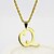 Χαμηλού Κόστους Anheng Halskjede-Men&#039;s Women&#039;s Silver Gold Pendant Necklace Charm Necklace X Alphabet Shape Vintage Stainless Steel Gold Silver 50 cm Necklace Jewelry 1pc For Daily