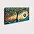 cheap Abstract Paintings-Oil Painting Hand Painted Horizontal Abstract Floral / Botanical Modern Rolled Canvas (No Frame)