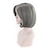 Χαμηλού Κόστους Περούκες υψηλής ποιότητας-Συνθετικές Περούκες Σγουρά Ασύμμετρο κούρεμα Περούκα Κοντό Γκρι Μωβ Συνθετικά μαλλιά Γυναικεία Κλασσικό Απίθανο Πανέμορφος Γκρι