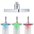זול מקלחת גשם-עכשווי מקלחת גשם כרום / פלסטיק מאפיין - LED / מקלחת / צבע הדרגתי, ראש המקלחת