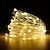cheap LED String Lights-5 Pack Fairy 5M 50LEDs LED Lights Led Battery Operated String Lights with Time Function Waterproof Firefly Lights on Silver Wire for Home Party Wedding Decorations