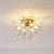 economico Lampade da soffitto-50 cm lampada a sospensione led lanterna design da incasso luci metallo ottone tradizionale / classico fuochi d&#039;artificio 220-240v