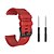 cheap Garmin Watch Bands-Watch Band for Garmin Fenix 2 Silicone Replacement  Strap with Removal Tool Elastic Adjustable Sport Band Classic Buckle Wristband