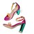 זול סנדלי נשים-Women&#039;s Sandals Spring &amp;  Fall / Spring &amp; Summer Chunky Heel Open Toe Casual Minimalism Daily Party &amp; Evening Buckle PVC Peach