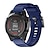 voordelige Garmin horlogebanden-Horlogeband voor Garmin MARQ Descent G1 Fenix 7 Sapphire Solar / 6 Pro / 5 Plus Forerunner 935 945 Approach S60 S62 Siliconen Vervanging Band Snelle pasvorm 22 mm Ademend Sportband Polsbandje