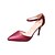 baratos Sapatos de Salto Alto de mulher-Mulheres Saltos Salto Agulha Couro Ecológico Verão Preto / Vinho / Bege / Diário