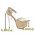 preiswerte Absatzschuhe für Damen-Damen High Heels Sexy Schuhe Plattform Peep Toe Strass PU Klassisch / Britisch Frühling Sommer Gold / Silber / Königsblau / Hochzeit / Party &amp; Festivität / Party &amp; Festivität